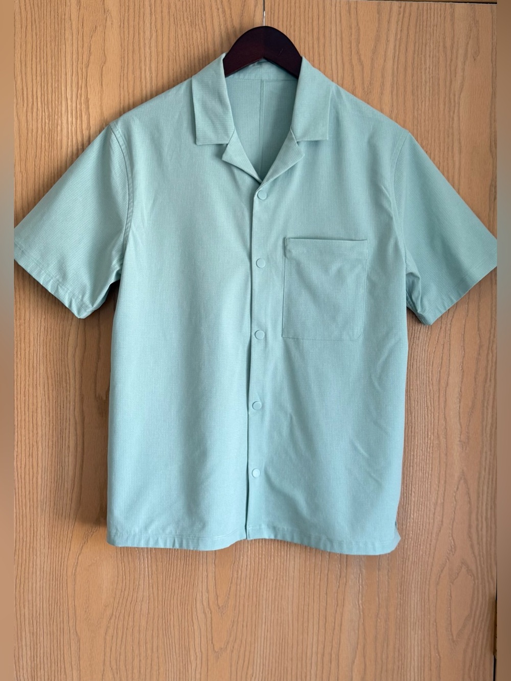 Lululemon | Mens Large | Green Camp Airing Easy Casual Polo | Golf Preppy